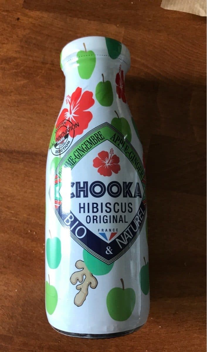 Open Food Facts Boisson hibiscus pomme gingembre packshot