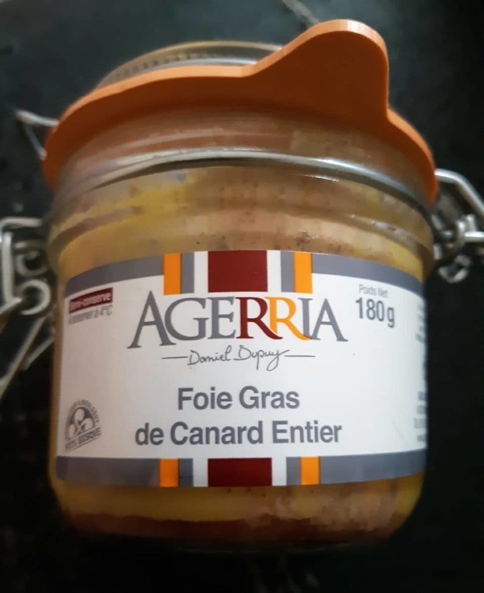 Agerria Foie Gras de Canard Entier packshot