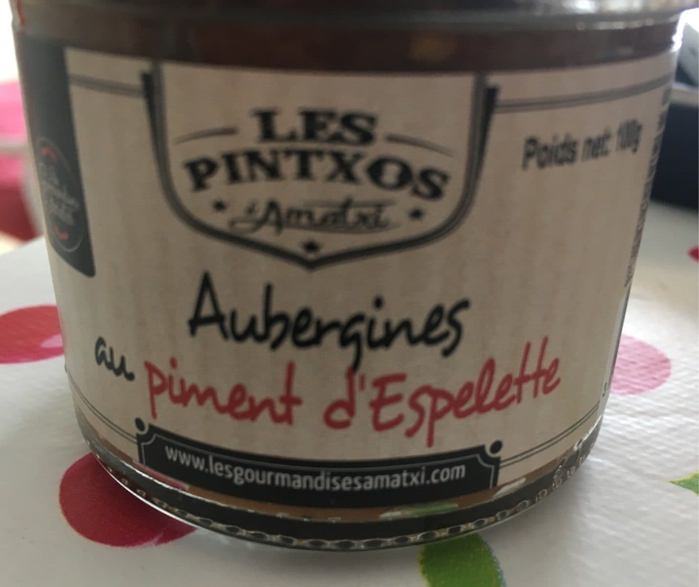 Open Food Facts Aubergines au piment d'espelette packshot