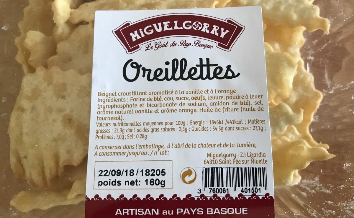 Les recettes d autrefois Oreillettes packshot