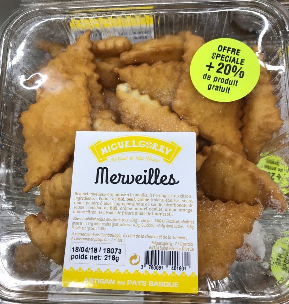 Miguelgorry Merveilles packshot