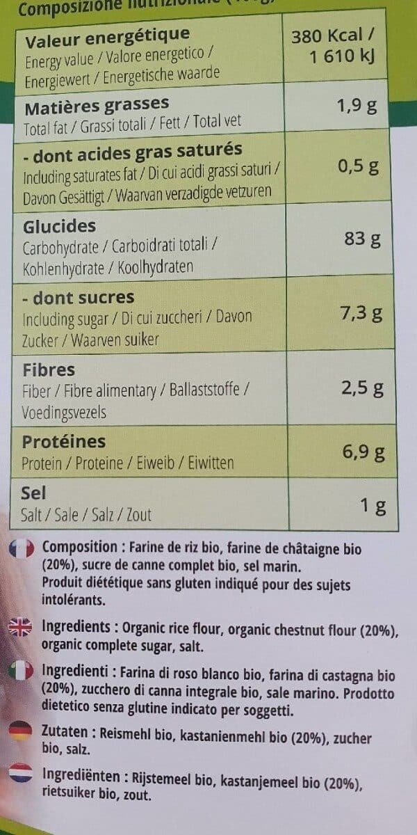 Revola Tartines Craquantes à la châtaigne packshot