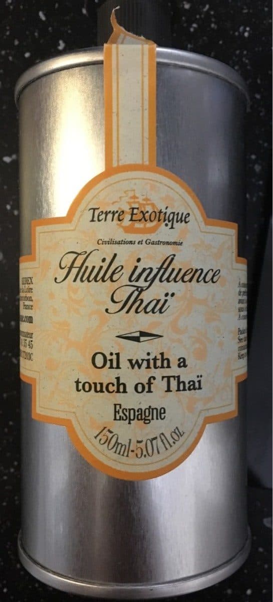 Terre exotique Huile influence thaï packshot
