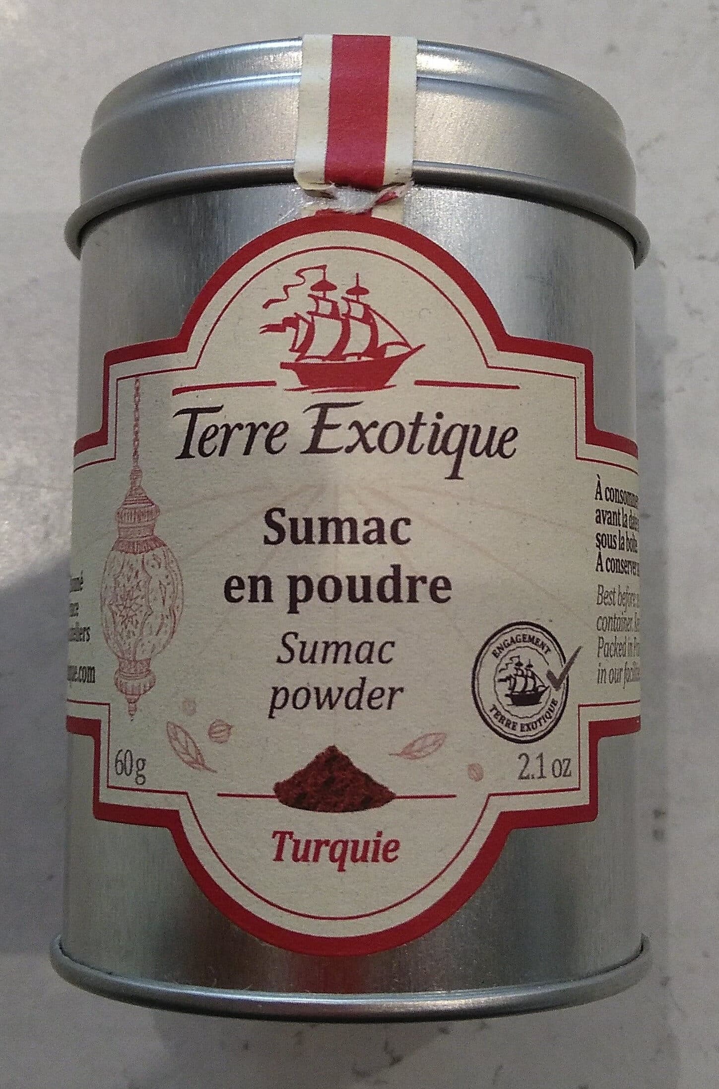 Terre Exotique Sumac en poudre packshot