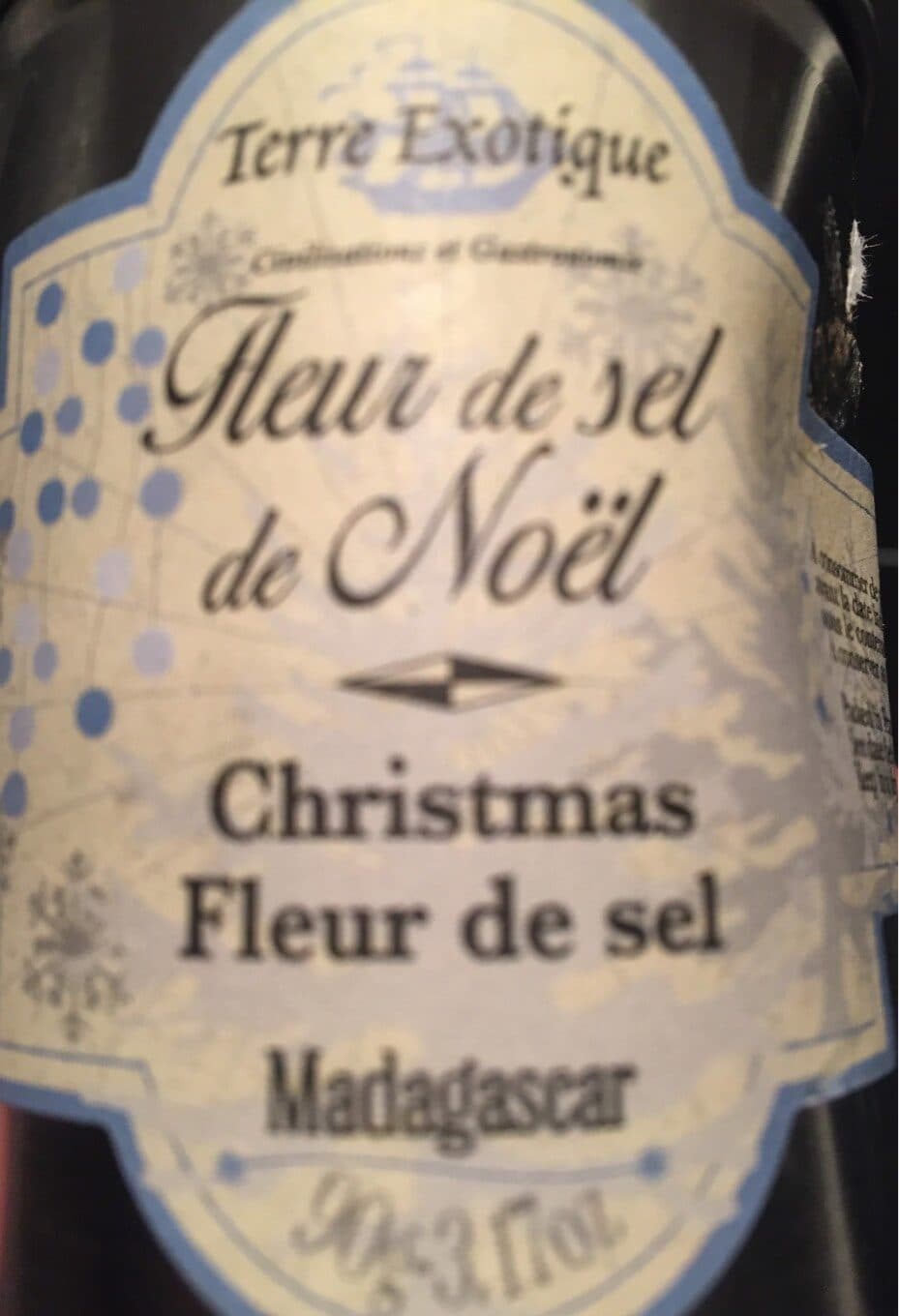 Terre Exotique Fleur De Sel Madagascar Christmas packshot
