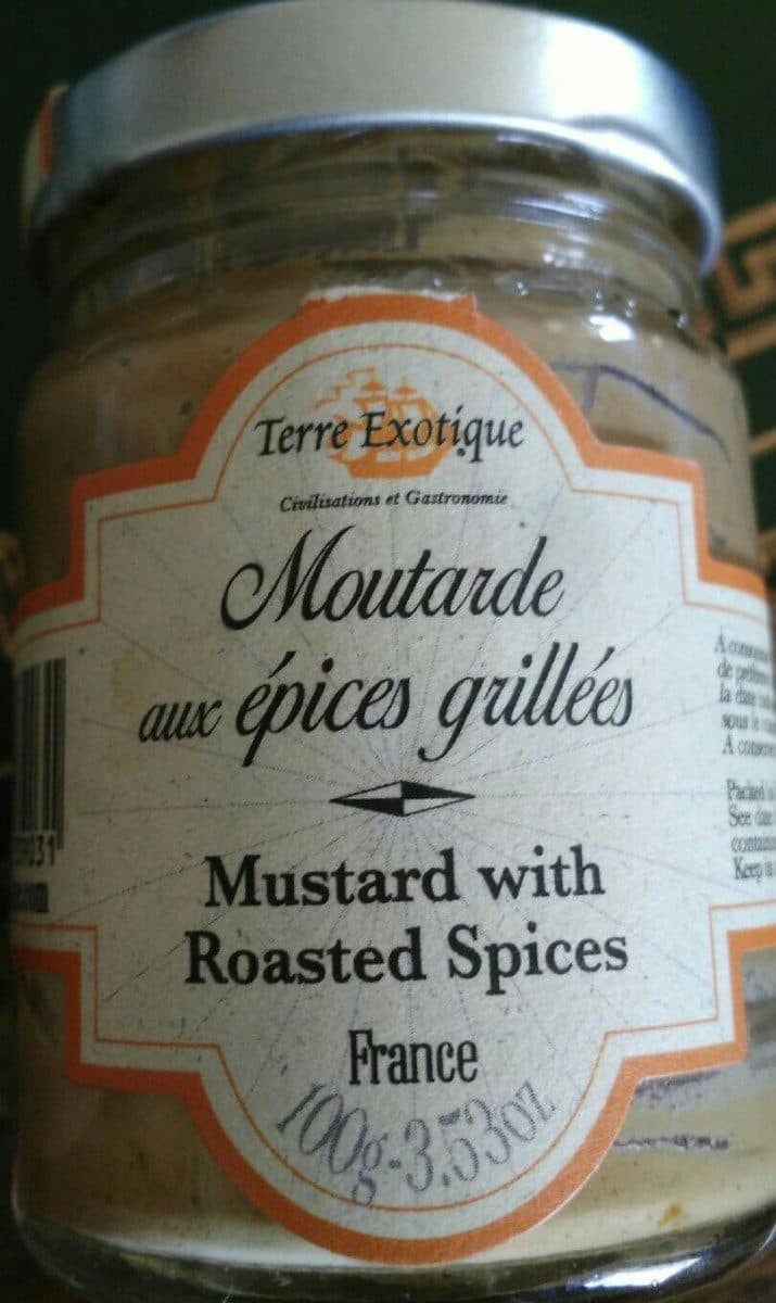 Terre exotique Moutarde aux épices grillées packshot
