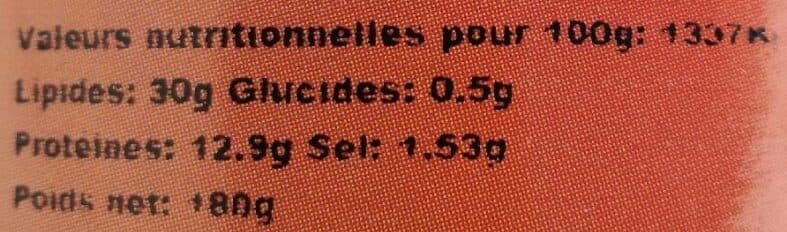 Open Food Facts Terrine de Canard au Porto packshot