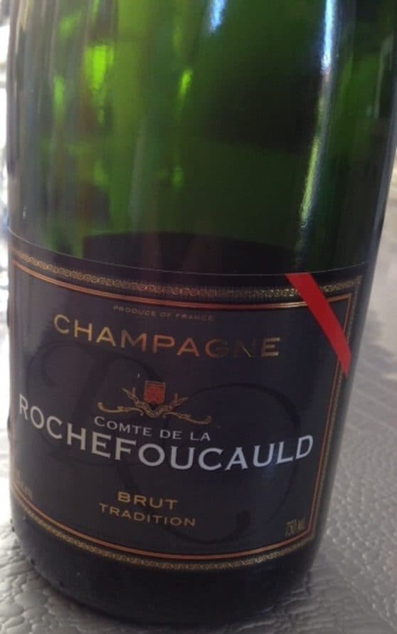 Comte de la Rochefoucauld Champagne Comte de la Rochefoucauld packshot
