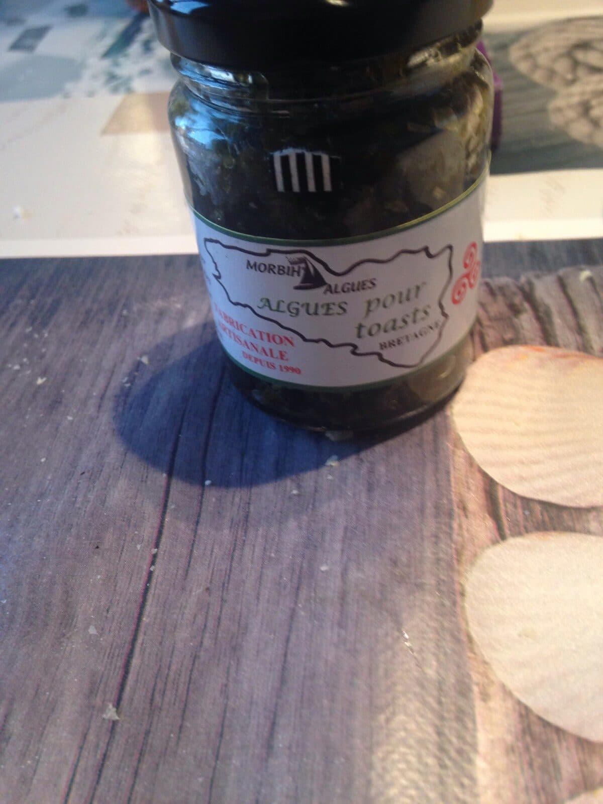 Open Food Facts Algues pour toasts packshot