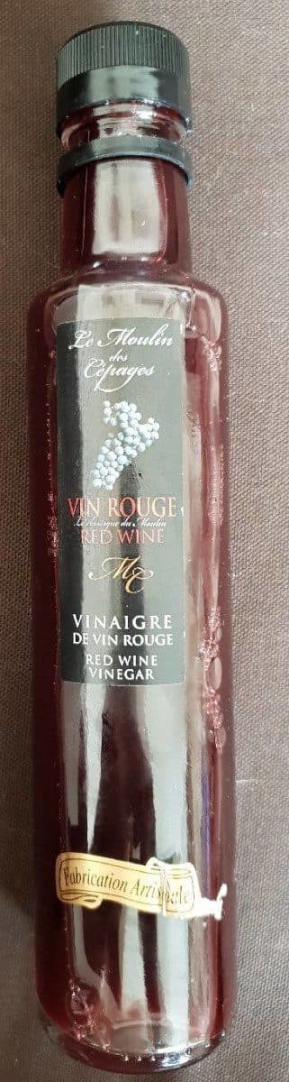 Open Food Facts Vinaigre de vin rouge packshot