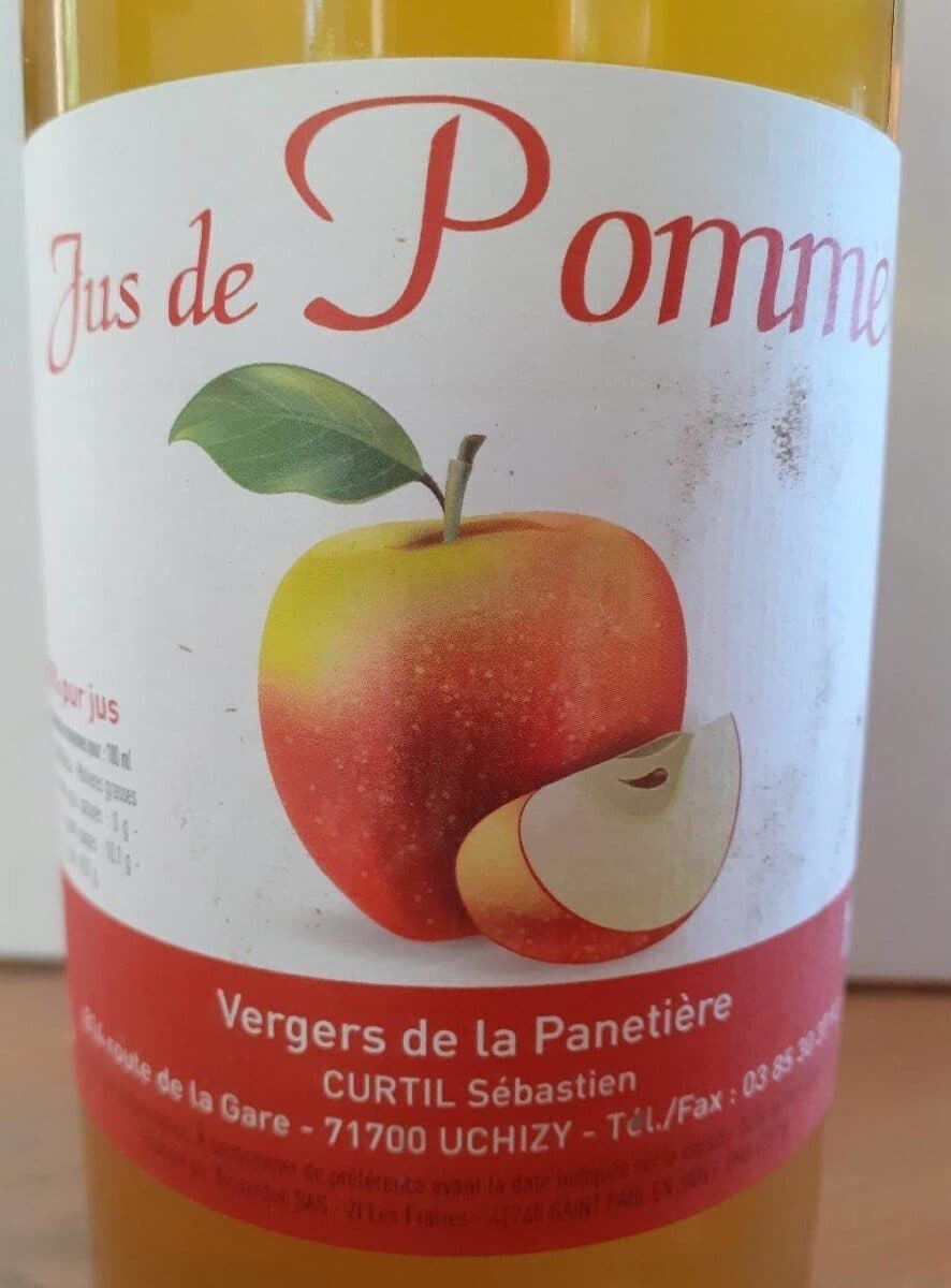 Open Food Facts Pur jus de pomme artisanal LA PANETIERE packshot