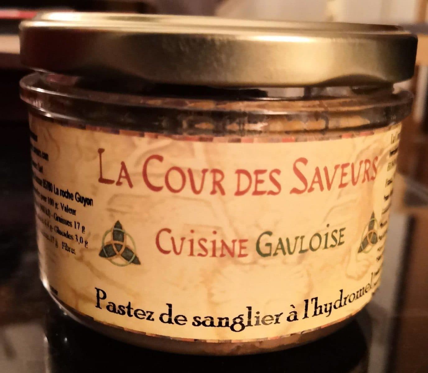 La Cour des Saveurs Pastez de sanglier à l'hydromel packshot