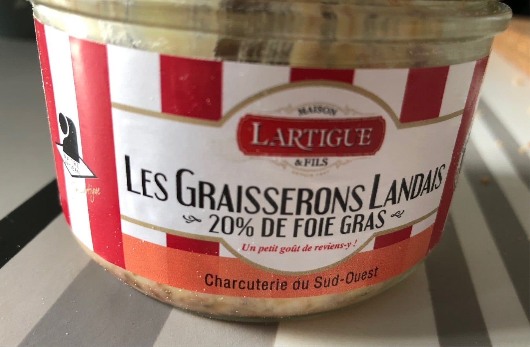 Lartigue Les graisserons landais packshot