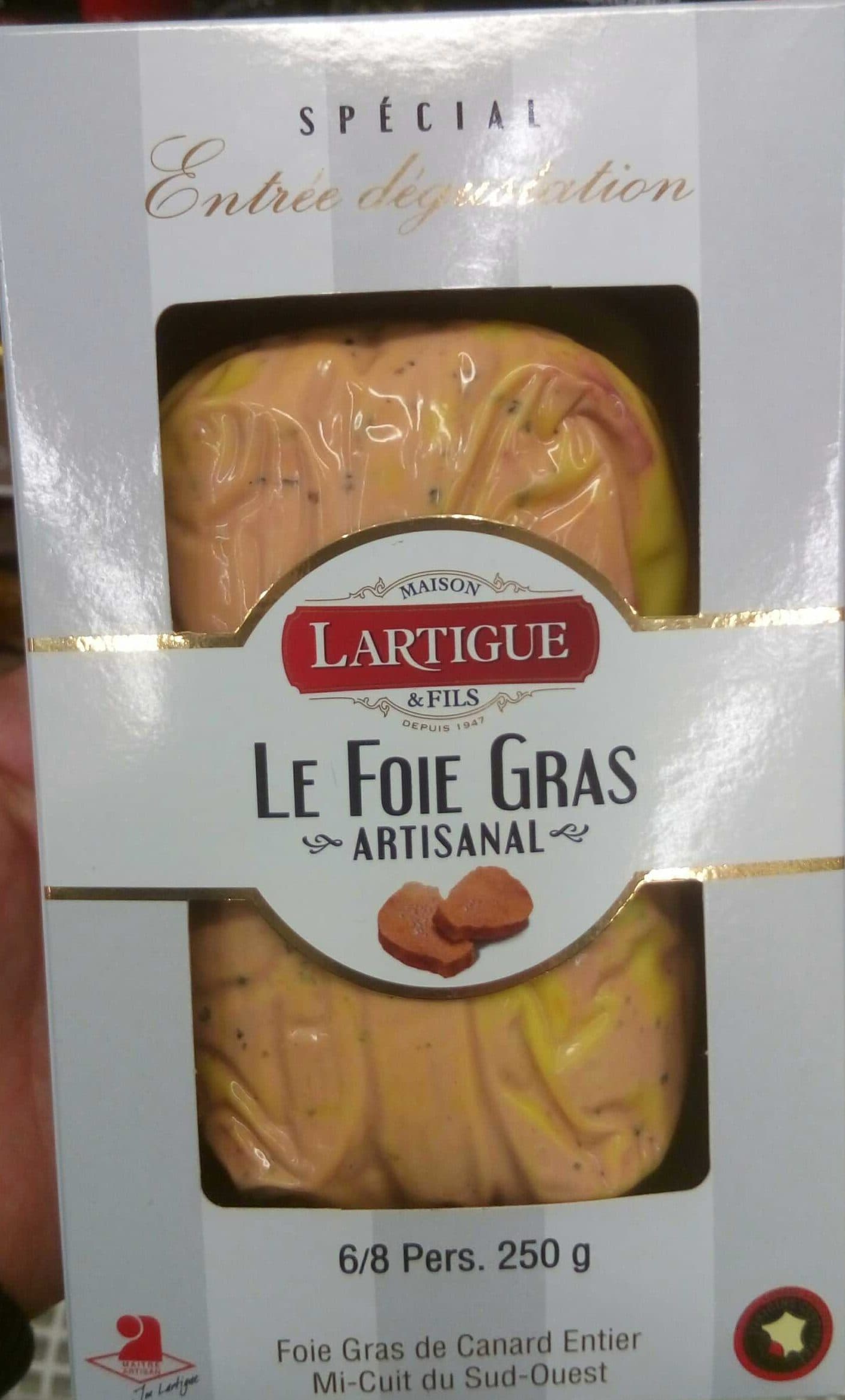 Maison Lartigue Le foie gras artisanal packshot