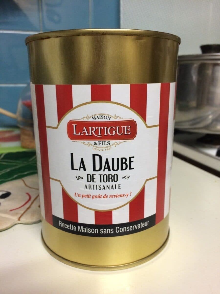 Maison Lartigue Et Fils La daube de toro packshot