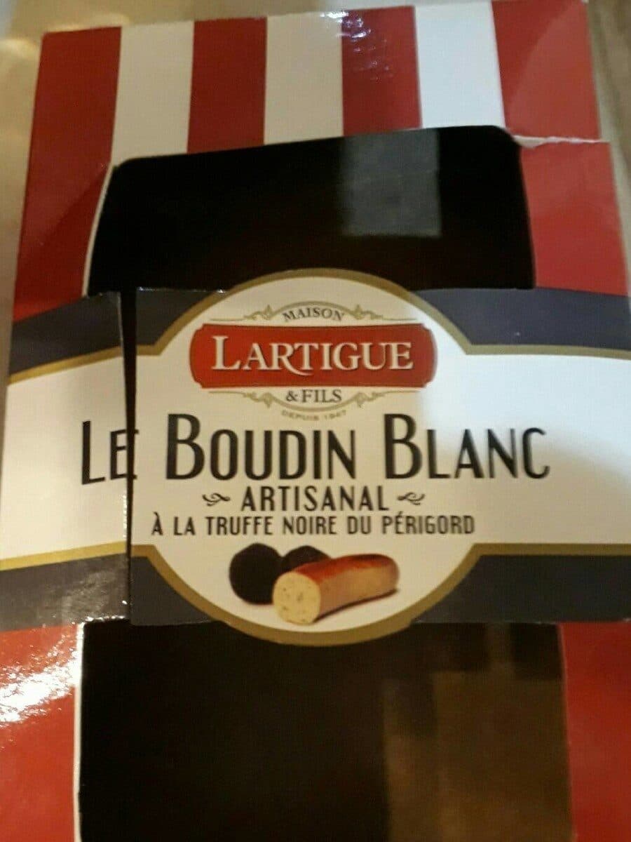 Maison Lartigue & Fils Boudin blanc truffe noire du Perigord packshot