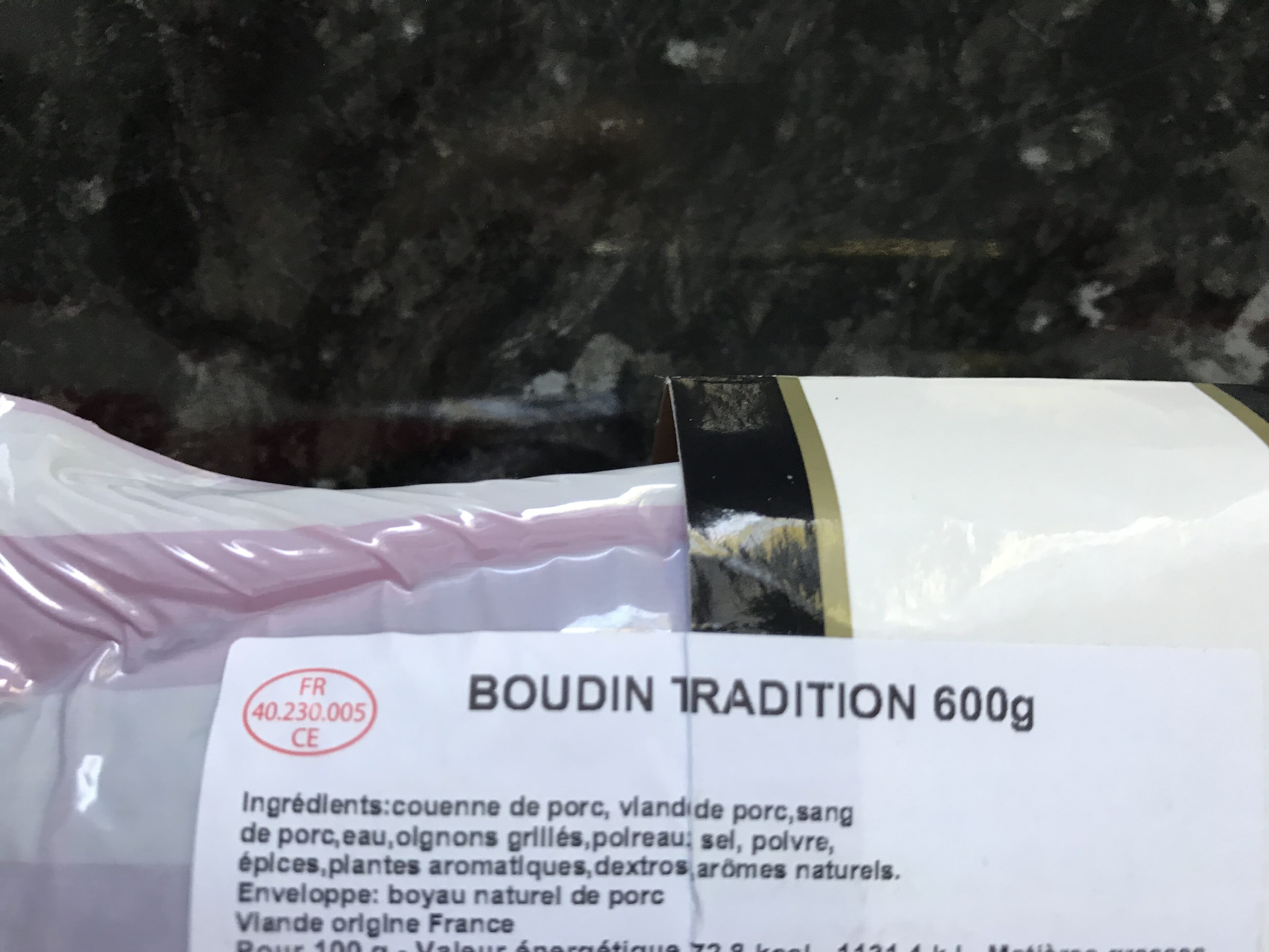 Lartigue Le boudin tradition artisanal packshot