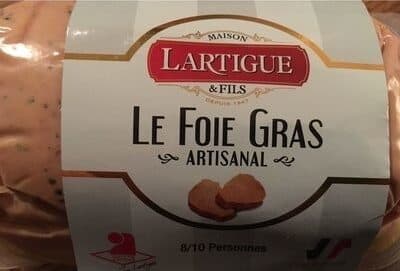 Lartigue Le foie gras artisanal packshot