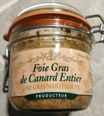 Foie gras Martegoute Foie Gras de Canard Entier packshot