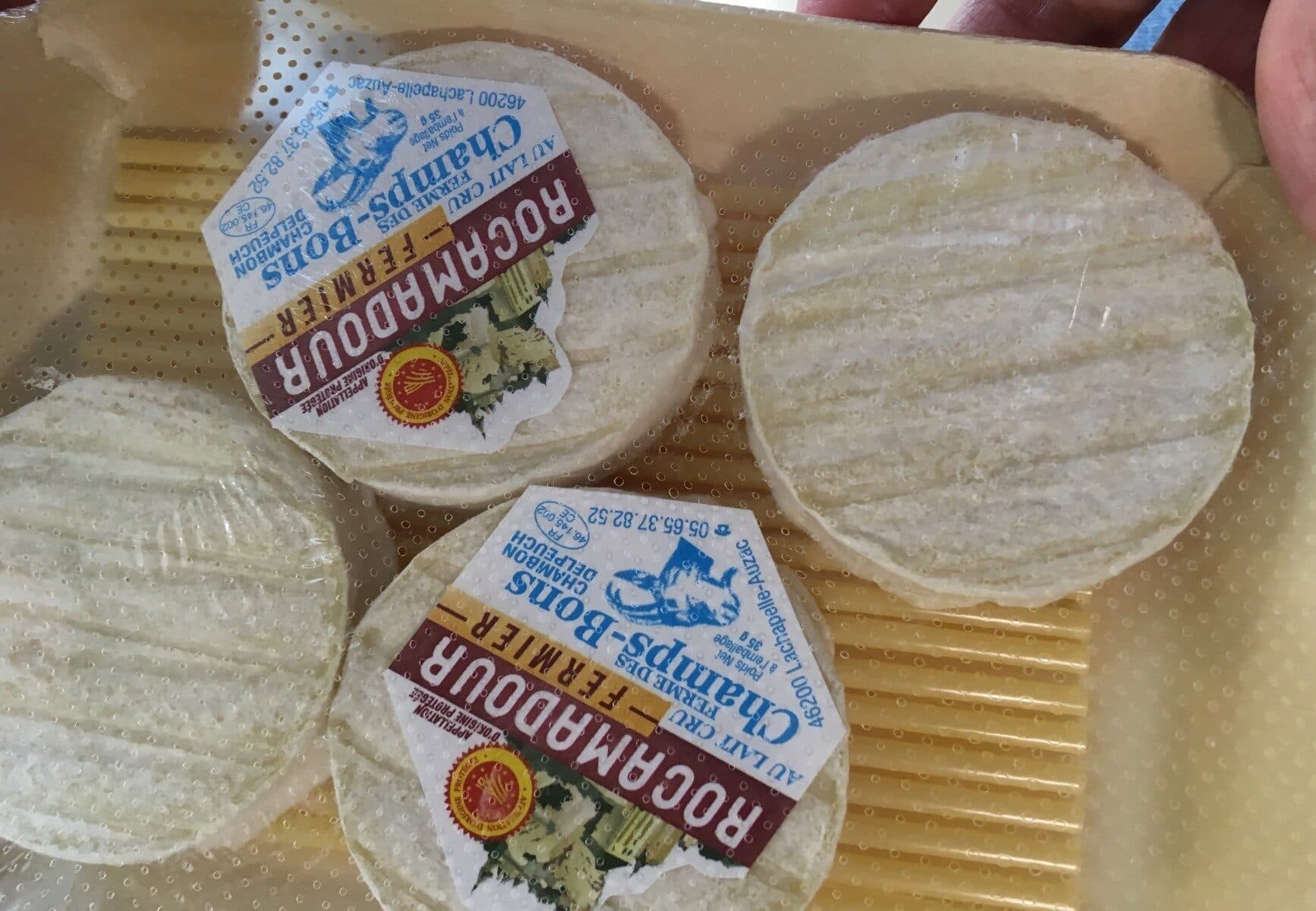 Open Food Facts Rocamadour fermier packshot