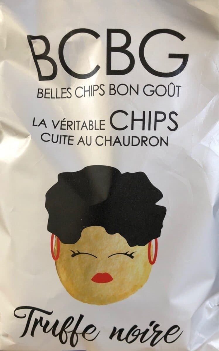 BCBG La véritable chips cuite au chaudron Truffe noire packshot