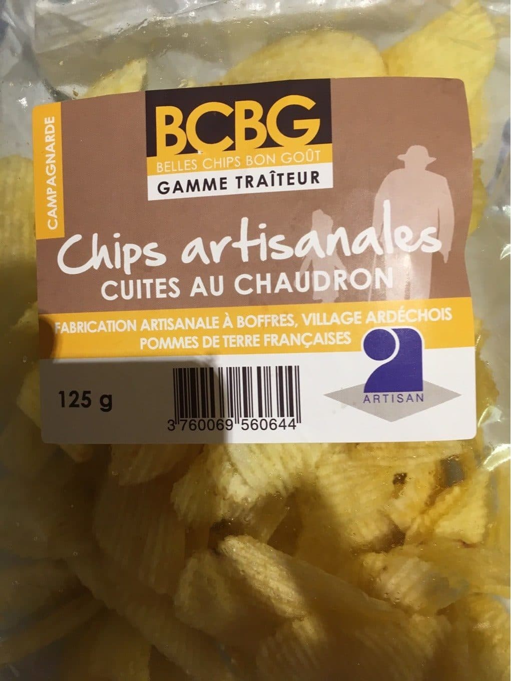BCBG Chips artisanales campagnarde packshot