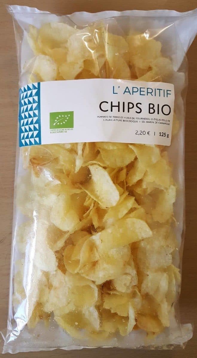 L'aperitif Chips bio packshot