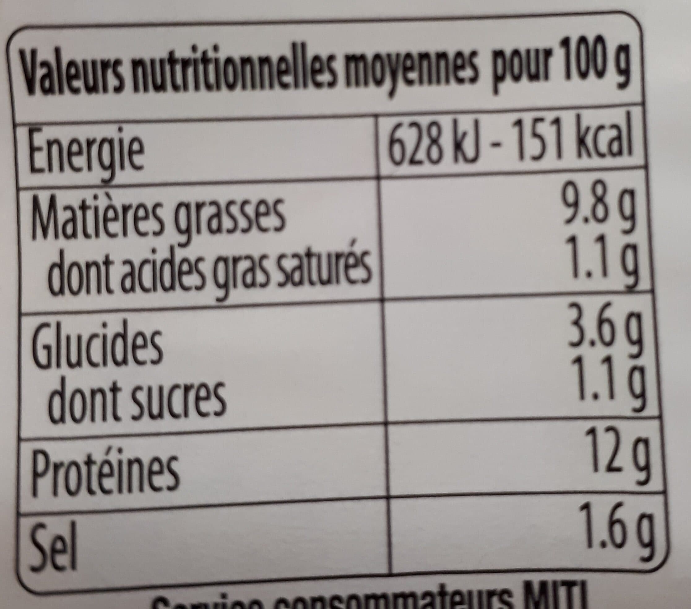 Miti Plateau tapas mix - 200g - Frais packshot