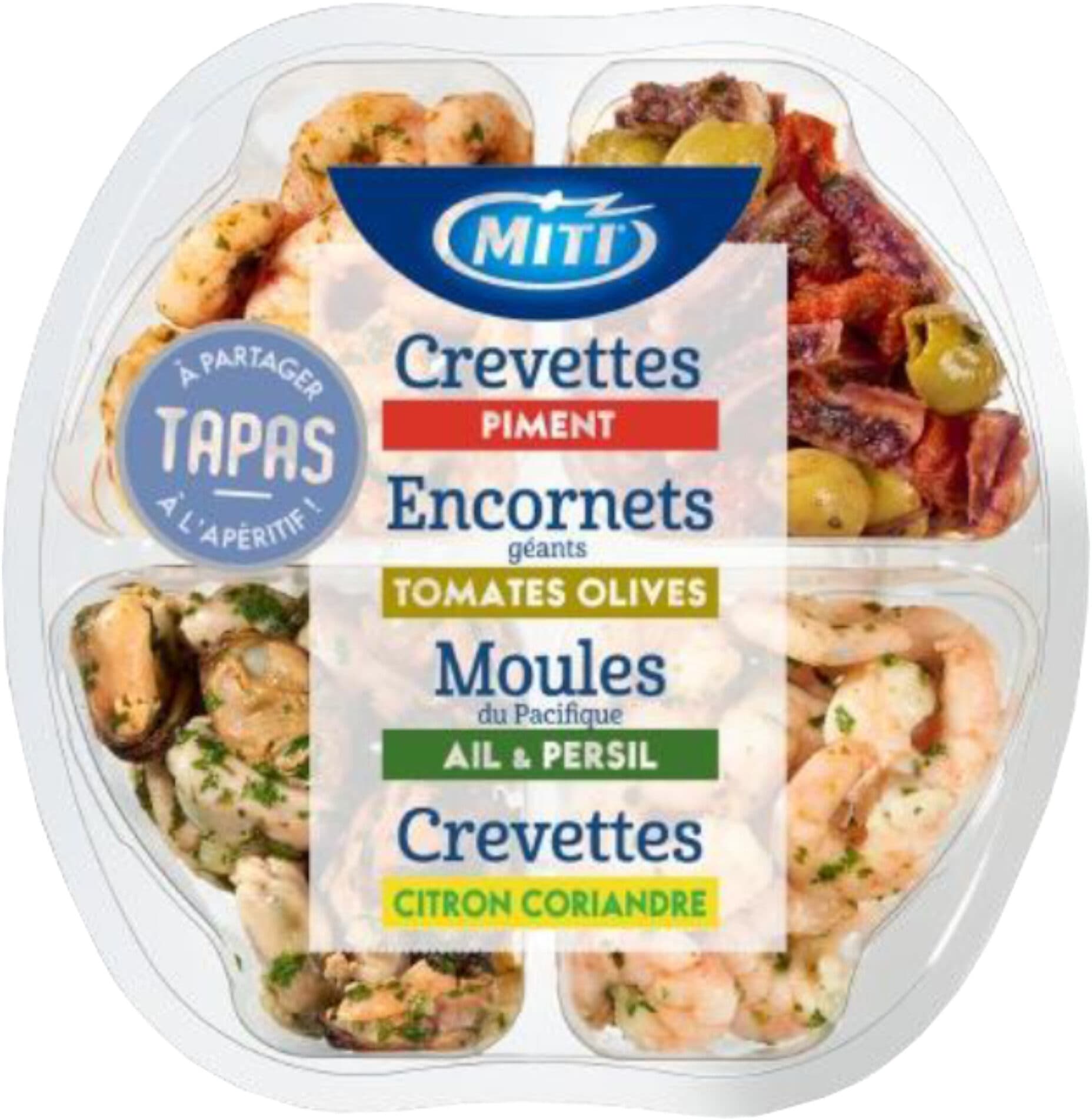 Miti Plateau tapas mix - 180g - Frais packshot