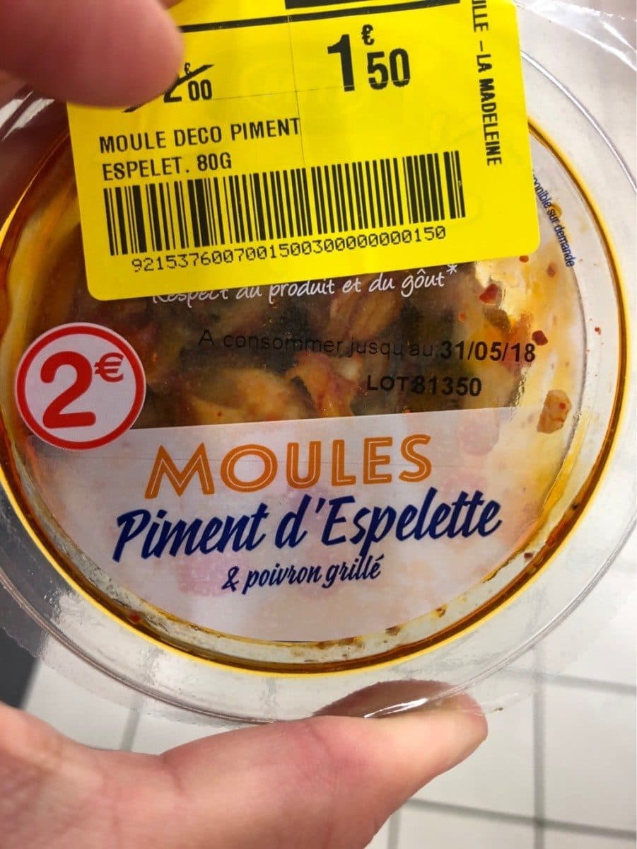 Miti Moules piment d'espelette packshot