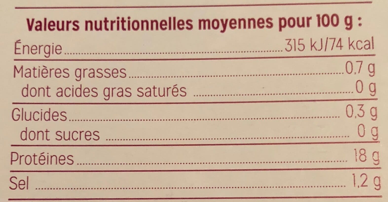 L’Apéro Du Poissonnier Crevettes décortiquées cuites, nature packshot