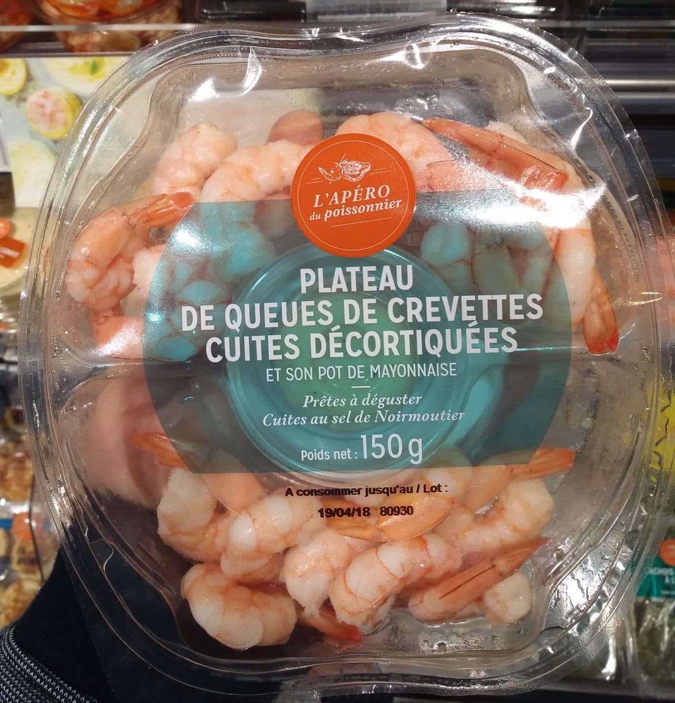 L'Apéro du Poissonnier Crevettes decortiquees packshot