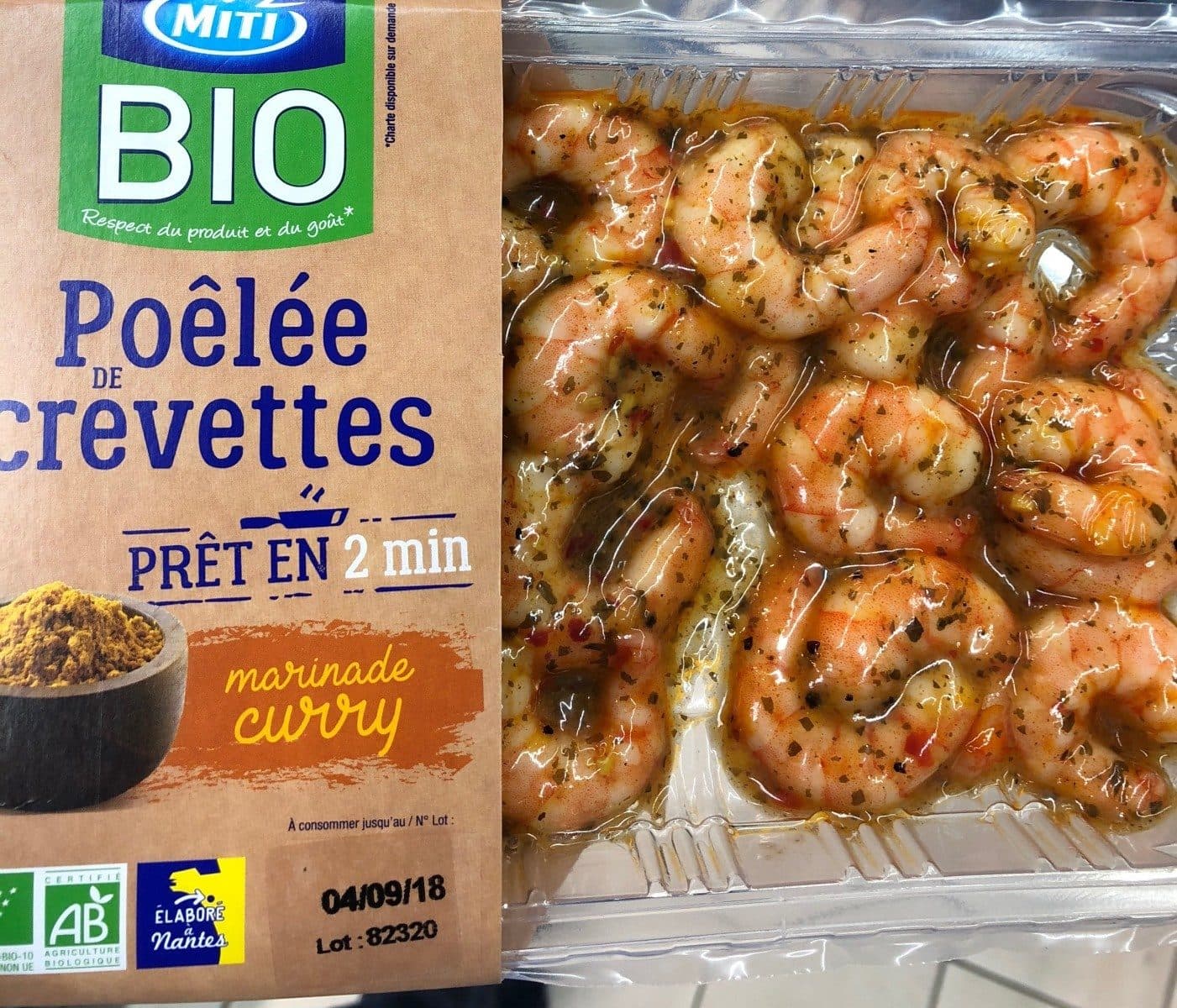 Miti Poelee de crevettes packshot