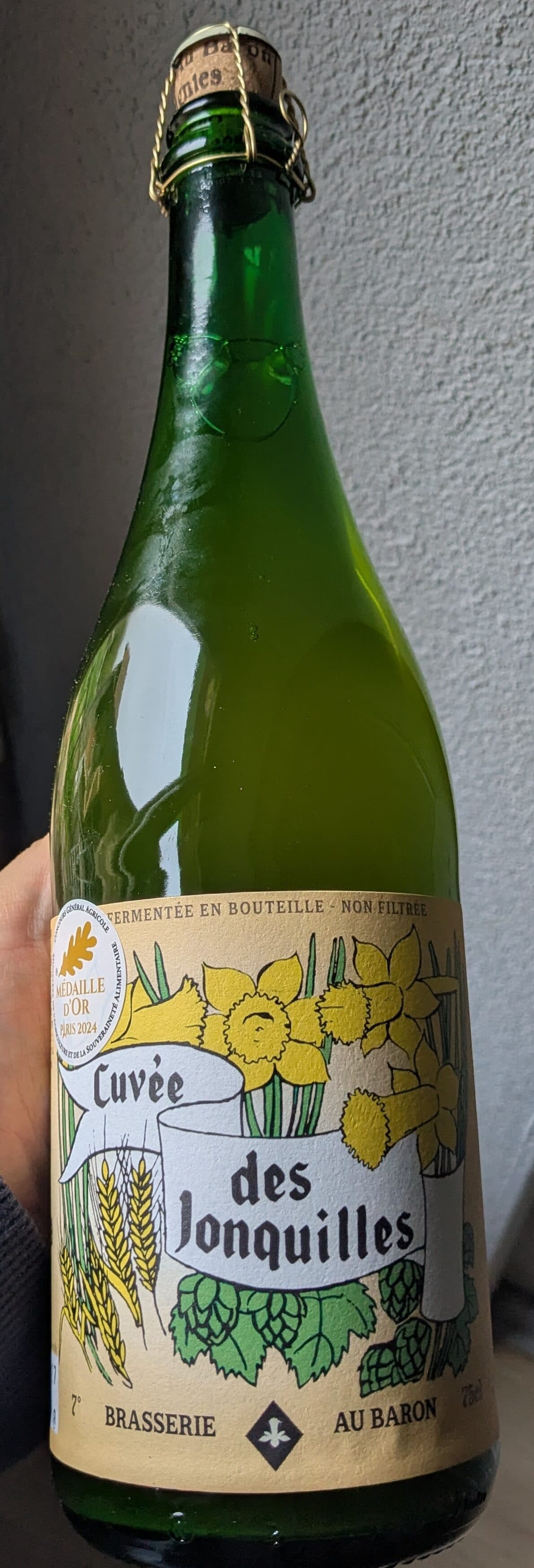 Brasserie Au Baron Cuvée des Jonquilles packshot