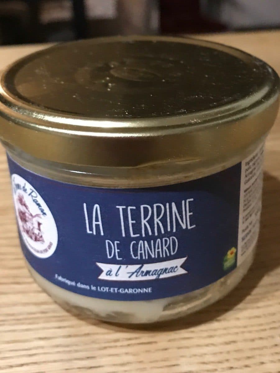 Open Food Facts La Terrine de canard à l'armagnac packshot