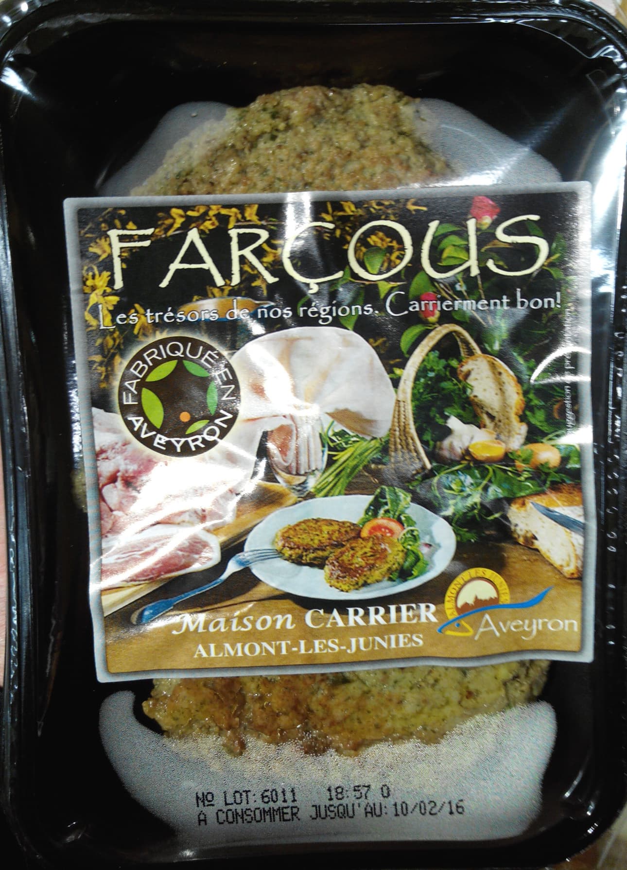 Maison Carrier Farçous packshot