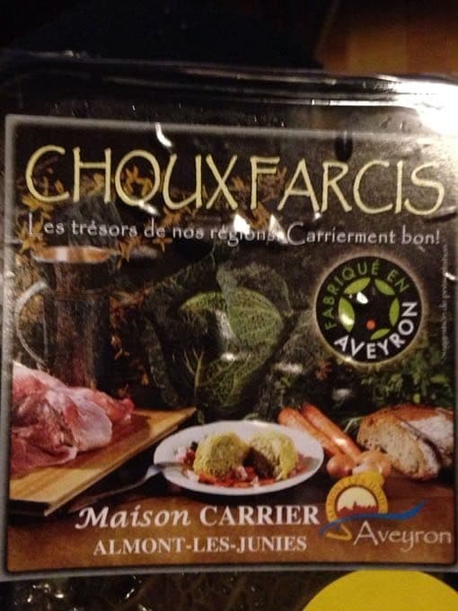 Maison Carrier Chou Farci packshot