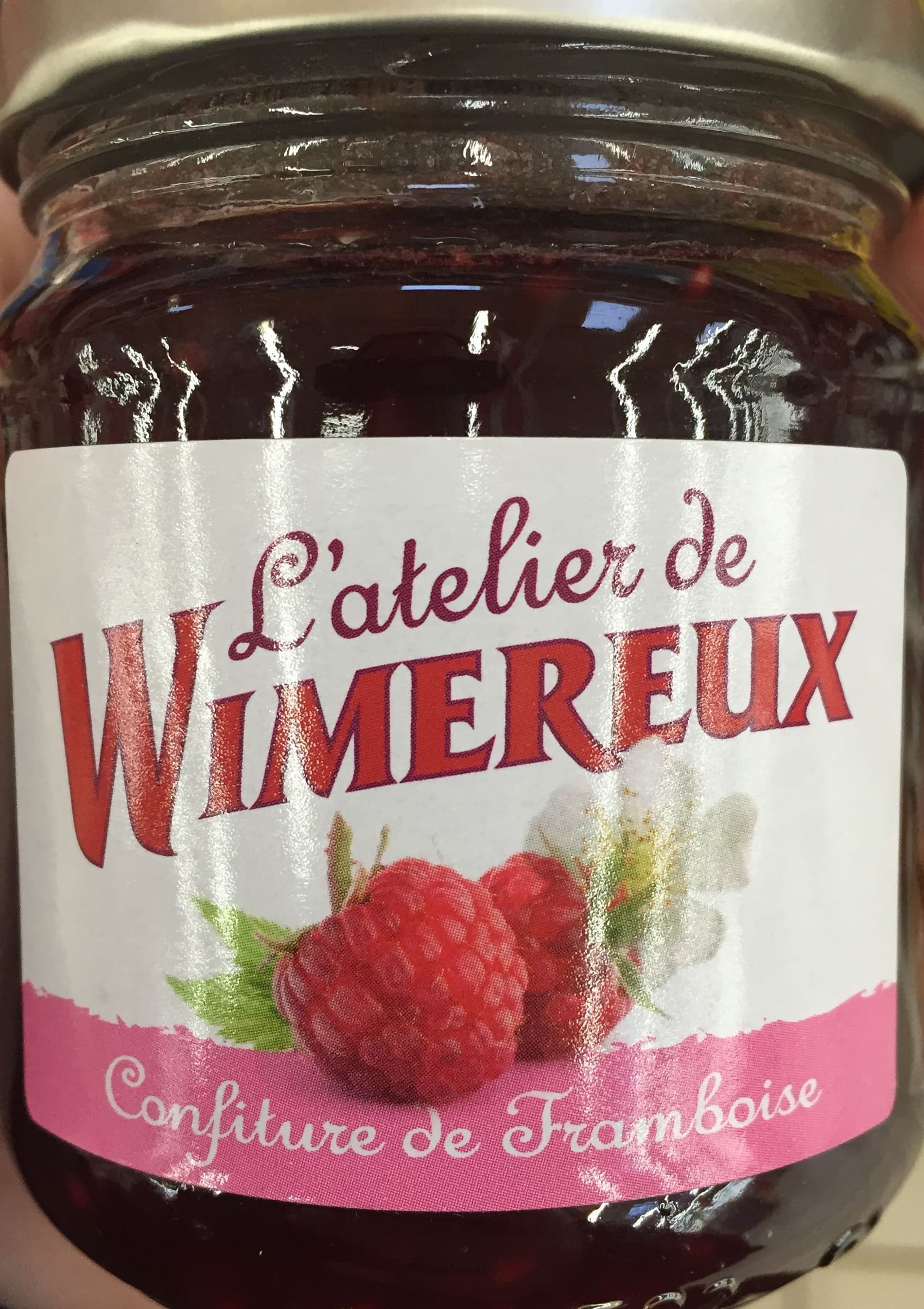 L'atelier de Wimereux Confiture de Framboise packshot
