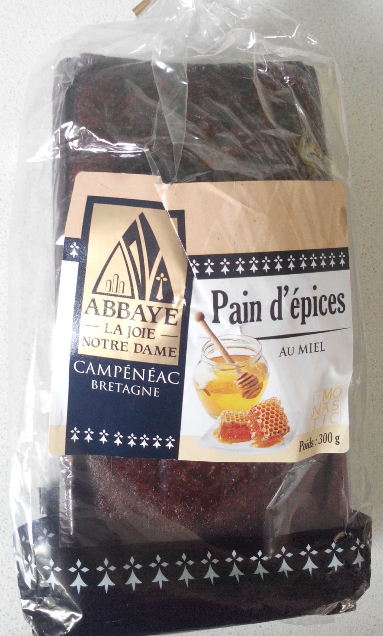 Abbaye La Joie Notre Dame Pain d'épices au miel packshot