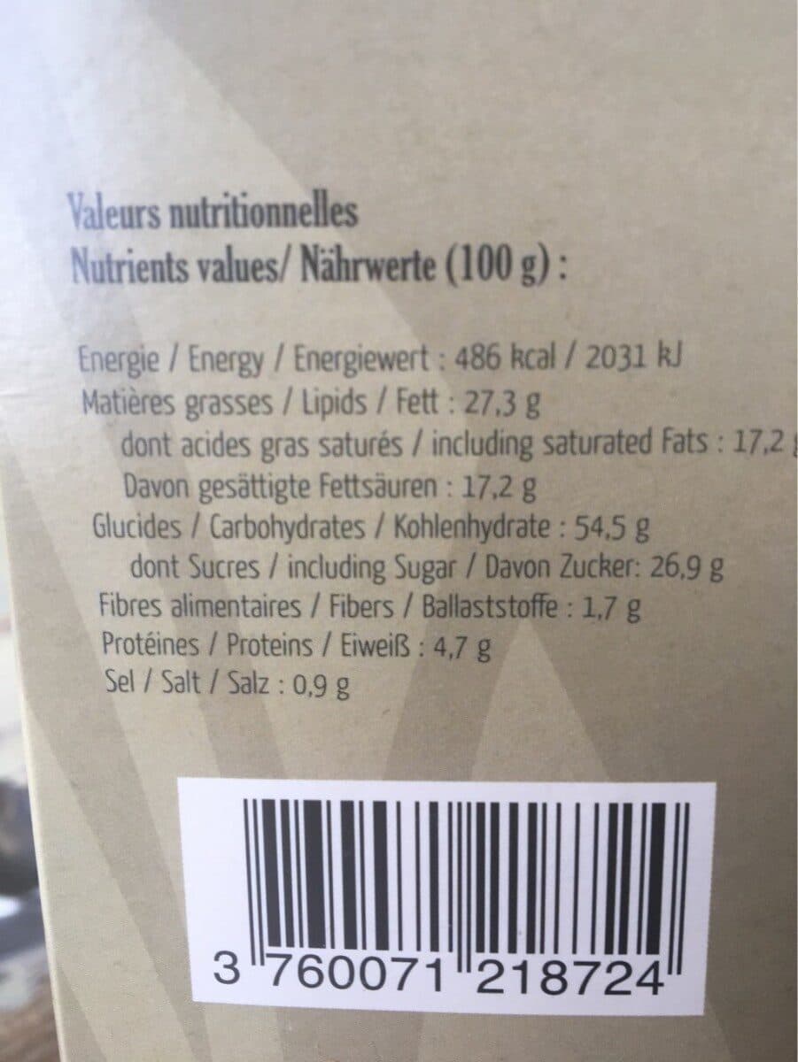 ABBAYE LA JOIE NOTRE DAME Abbaye DePetites Galettes De Blé Noir Aux Pépites De Caramel packshot
