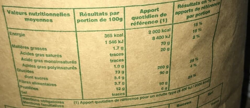 Open Food Facts Carret Couscous Fin 5Kg Carret Couscous Fin 5Kg packshot