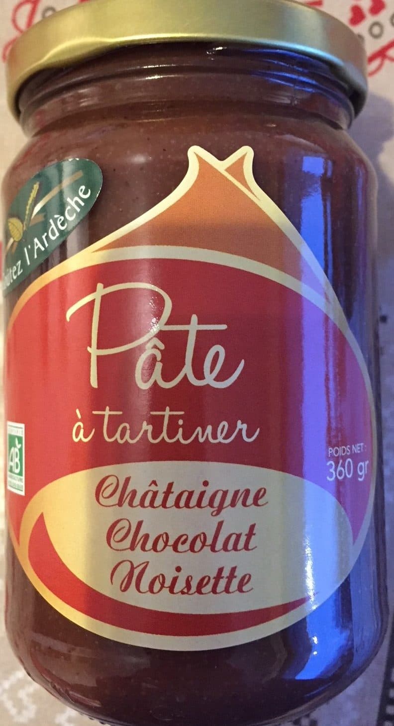 G.A.E.C. Marron Châtaigne Pâte à Tartiner Châtaigne Chocolat Noisette packshot