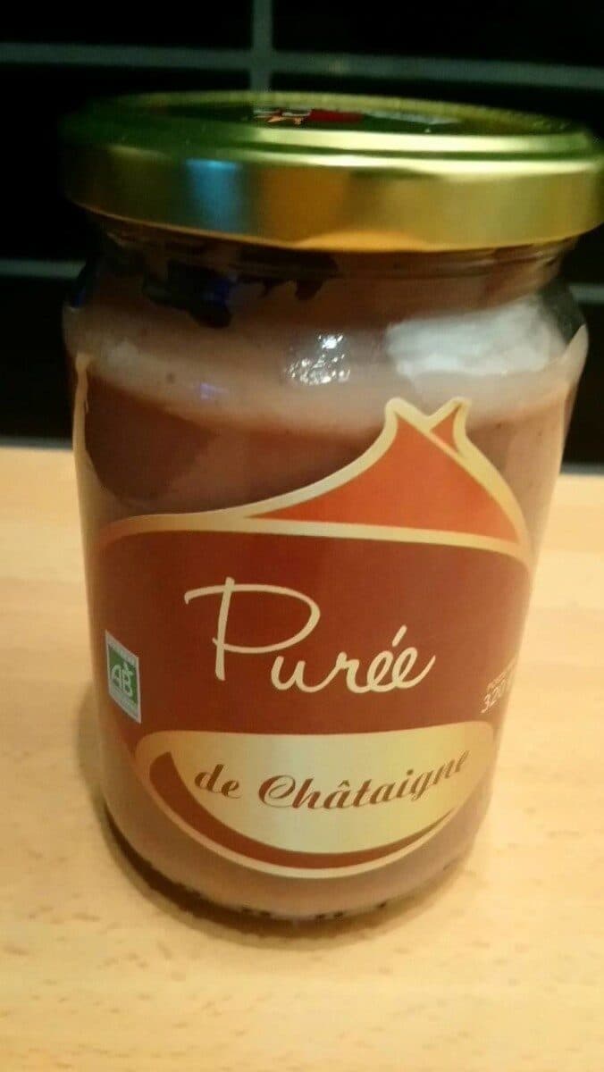 Marron Châtaigne Purée de châtaigne packshot