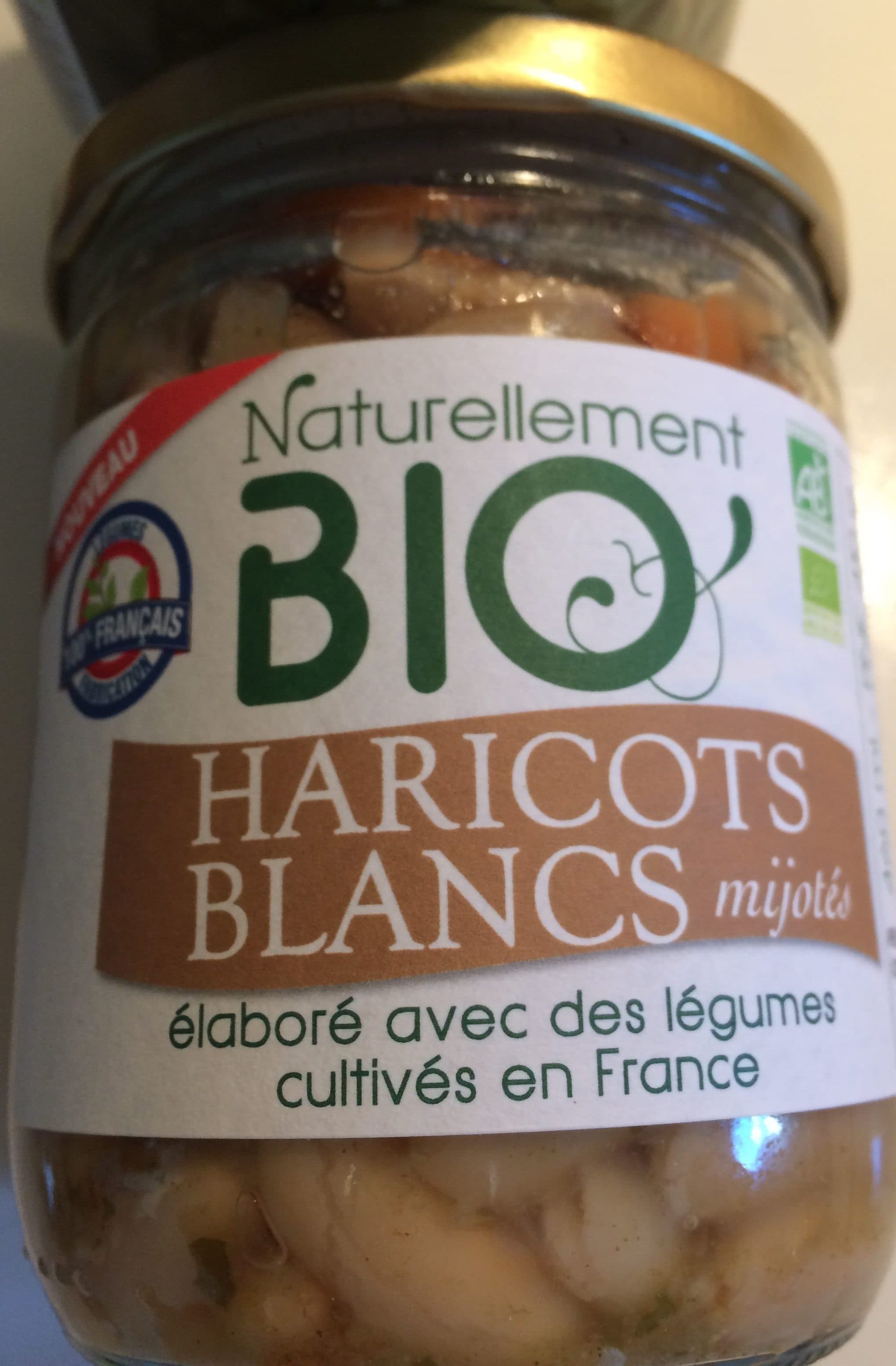 Naturellement Bio Haricots blancs mijotés packshot