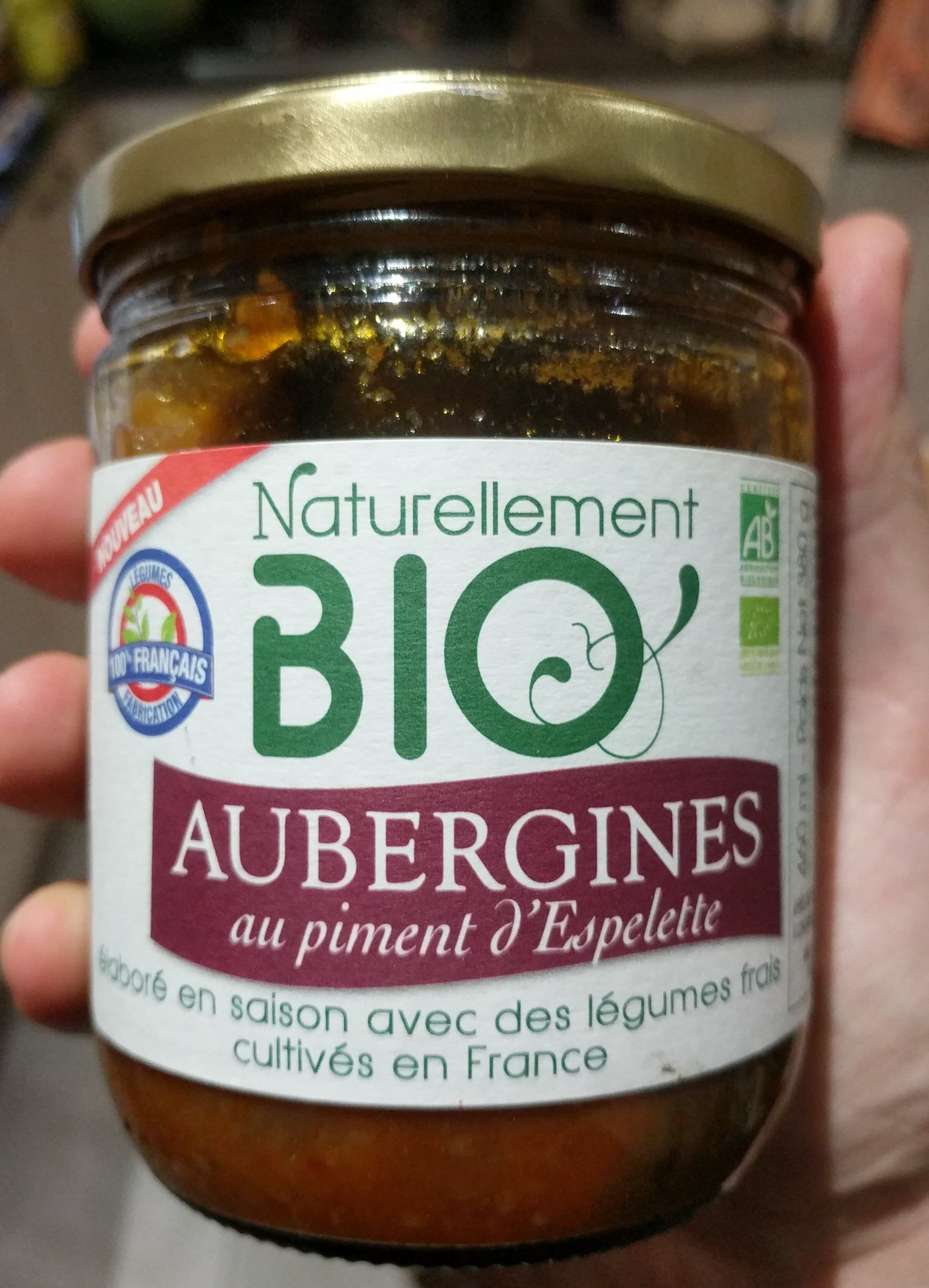 Open Food Facts Aubergines Grillées Au Paprika Mijotées Bio 460. .. packshot
