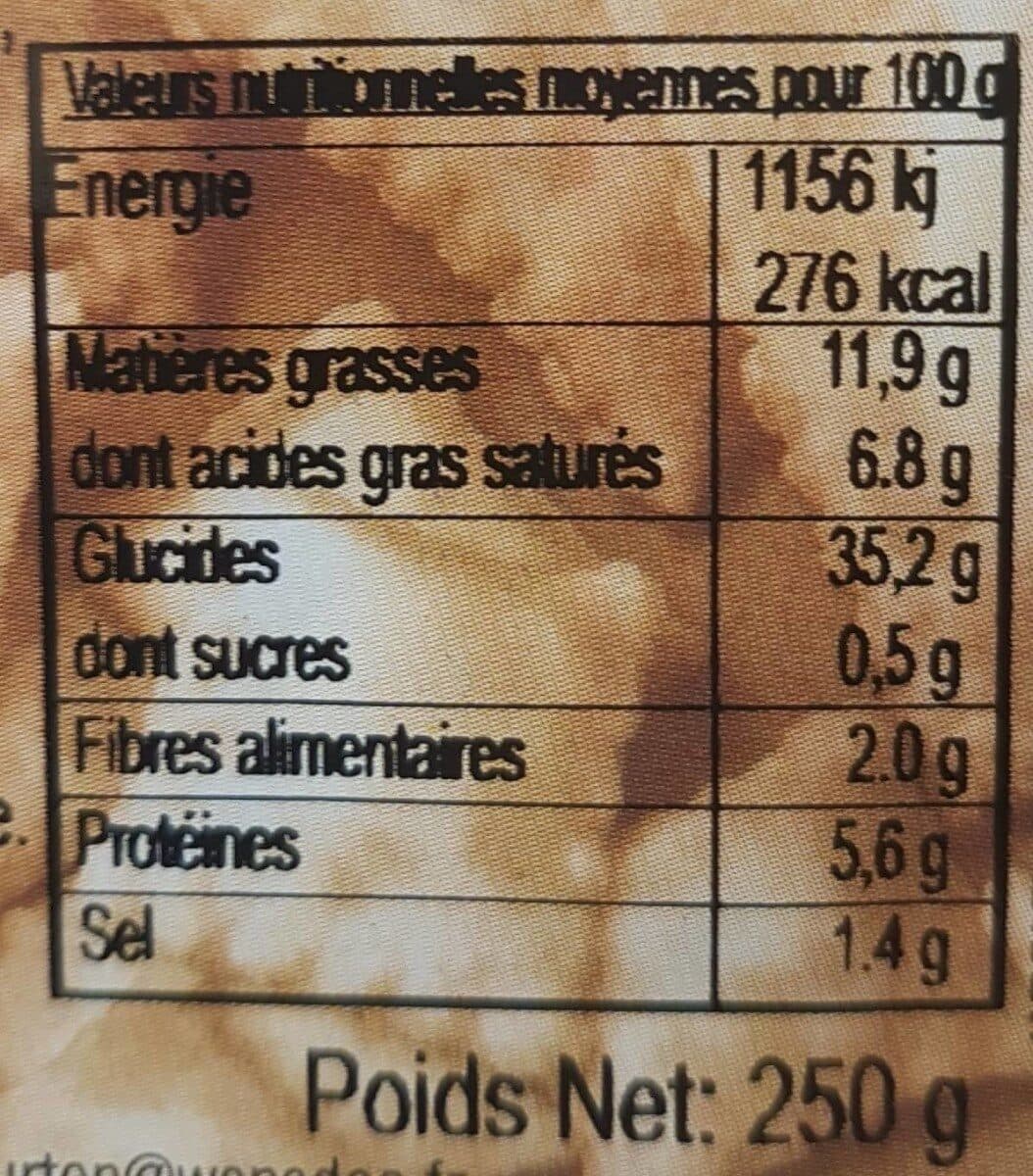 Open Food Facts Mini -Tourtons Roquefort packshot