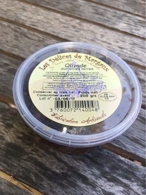 Les Delices De Margaux Délice De Tapenade Noire packshot