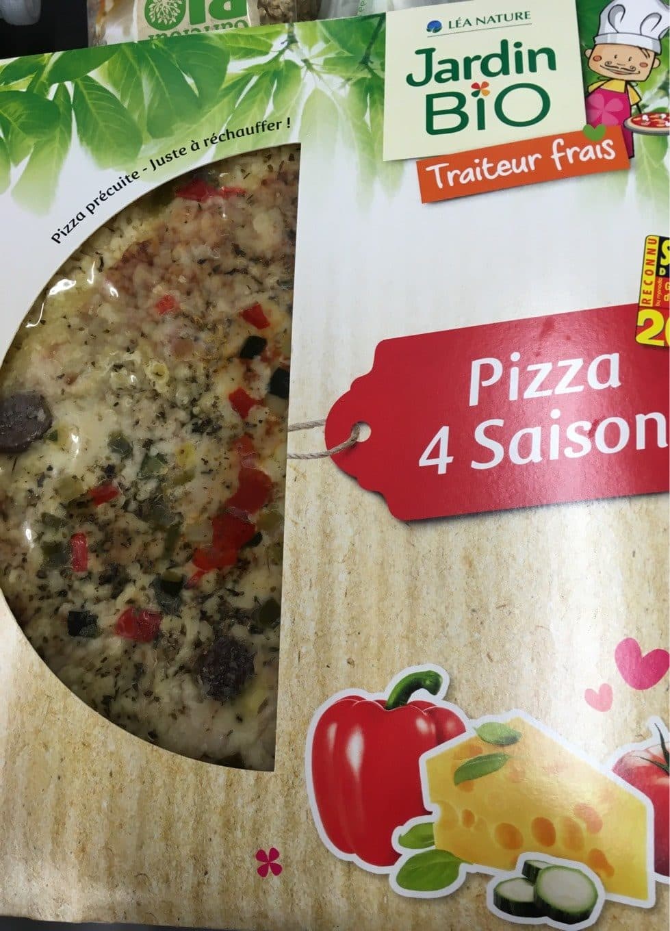 Jardin Bio Pizza 4 saisons packshot