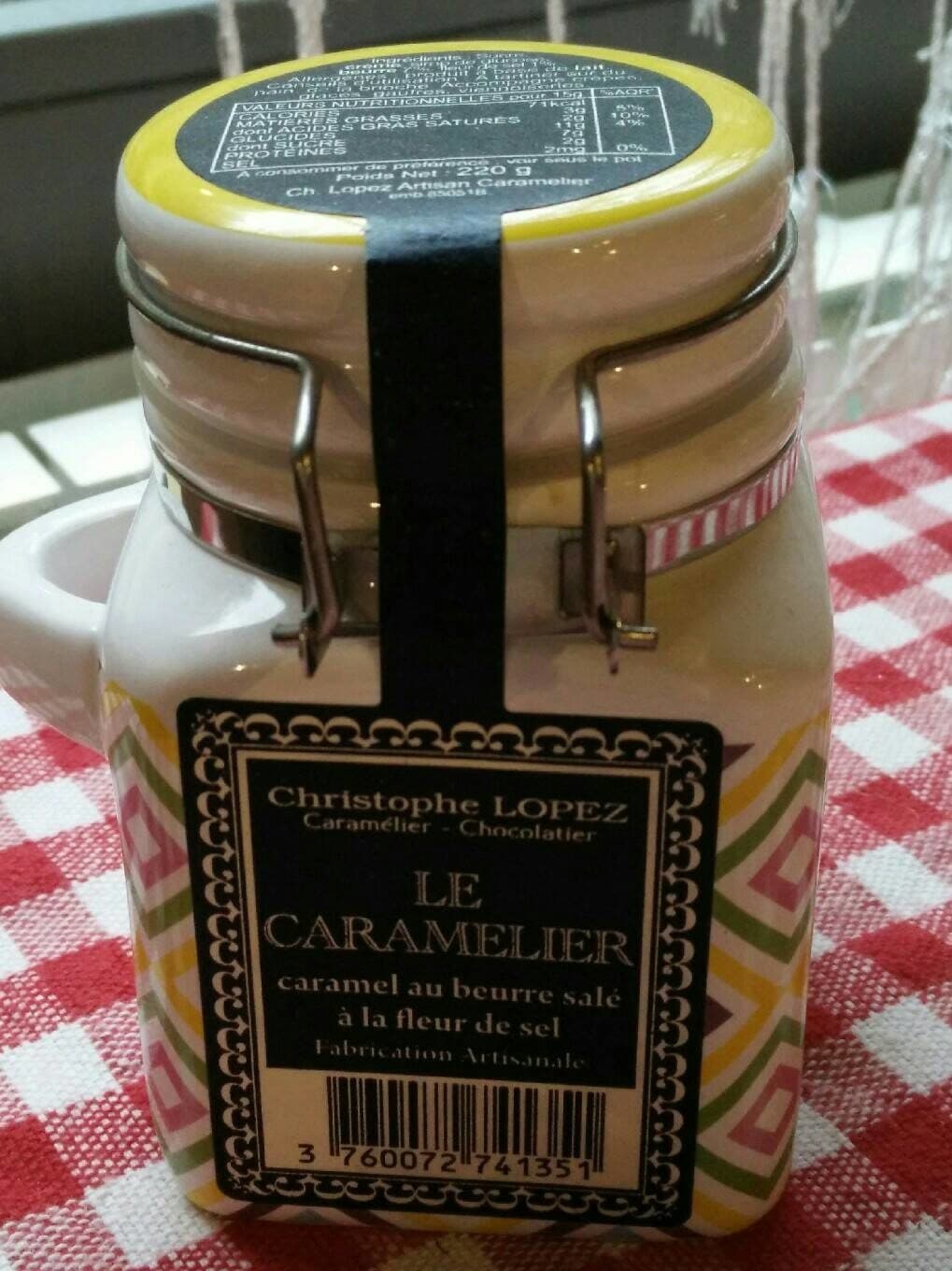 Christophe Lopez Le caramelier packshot