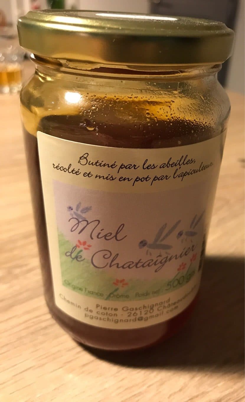 Pierre Gaschinard Miel de chataignier packshot